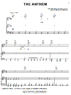 The Anthem von Good Charlotte (Download) 