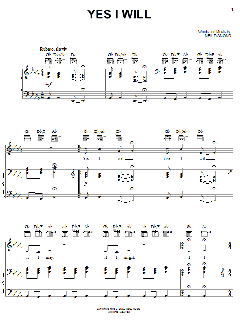 Yes I Will von Neil Diamond (Download) 