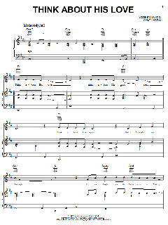 Think About His Love von Walt Harrah (Download) 