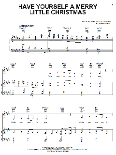 Have Yourself A Merry Little Christmas von Hugh Martin (Download) 