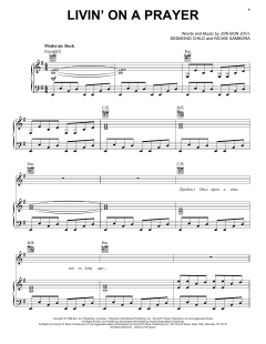 Livin' On A Prayer von Bon Jovi (Download) 