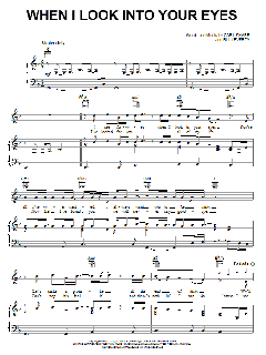 When I Look Into Your Eyes von Firehouse (Download) 