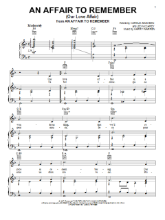 An Affair To Remember (Our Love Affair) von Vic Damone (Download) 