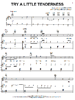 Try A Little Tenderness von Harry Woods (Download) 