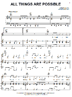 All Things Are Possible von Hillsong Worship (Download) 