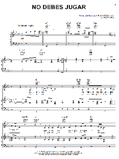 No Debes Jugar von Ricky Vela (Download) 