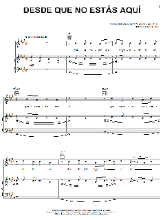 Desde Que No Estas Aqui von A.B. Quintanilla III (Download) 