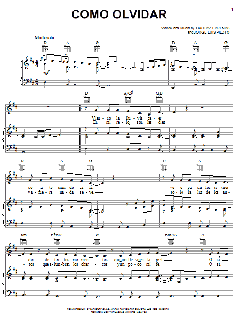 Como Olvidar von Gustavo Arenas (Download) 