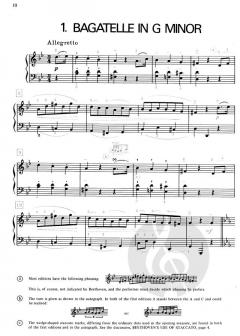 11 Bagatelles, Op. 119 von Ludwig van Beethoven 