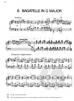 11 Bagatelles, Op. 119 von Ludwig van Beethoven 