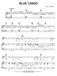 Blue Tango von Leroy Anderson (Download) 