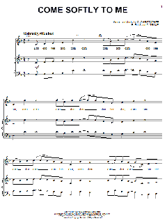 Come Softly To Me von Gary Troxel (Download) 