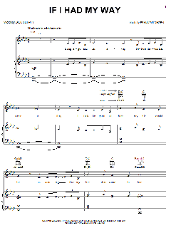 If I Had My Way von Linda Eder (Download) 