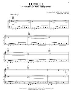 Lucille (You Won't Do Your Daddy's Will) von Little Richard (Download) 