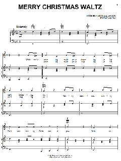 Merry Christmas Waltz von Bob Batson (Download) 