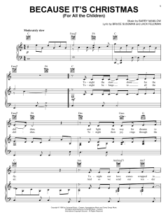 Because It's Christmas (For All The Children) von Barry Manilow (Download) 