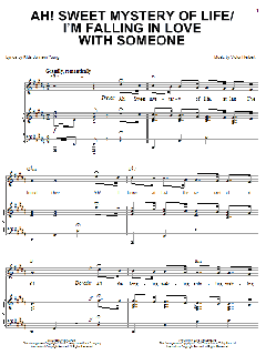 Ah! Sweet Mystery Of Life von Rida Johnson Young (Download) 