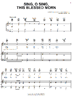 Sing, O Sing, This Blessed Morn von Christopher Wordsworth (Download) 
