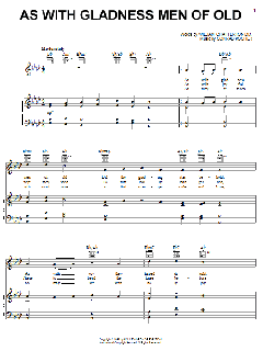 As With Gladness Men Of Old von William Chatterton Dix (Download) 