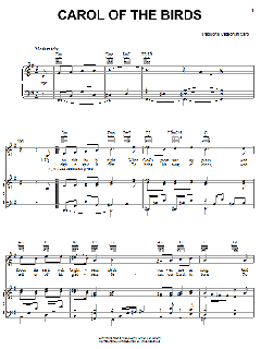 Carol Of The Birds von Traditional Catalonian Carol (Download) 