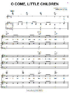 O Come, Little Children von C. von Schmidt (Download) 