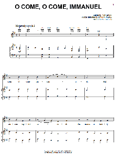 O Come, O Come Immanuel von Henry S. Coffin (Download) 