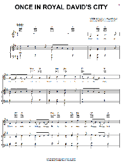 Once In Royal David's City von Cecil F. Alexander (Download) 