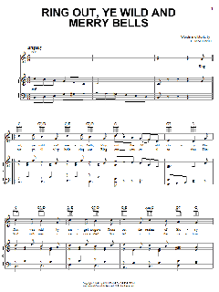 Ring Out, Ye Wild And Merry Bells von C. Maitland (Download) 