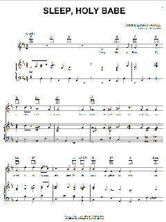 Sleep, Holy Babe von Edward Caswell (Download) 