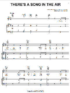 There's A Song In The Air von Josiah G. Holland (Download) 