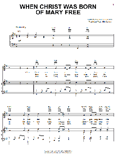 When Christ Was Born Of Mary Free von Arthur H. Brown (Download) 