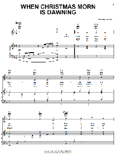 When Christmas Morn Is Dawning von Traditional Swedish (Download) 