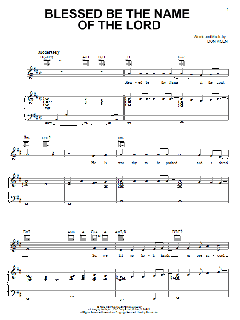 Blessed Be The Name Of The Lord von Don Moen (Download) 