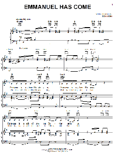 Emmanuel Has Come von Don Moen (Download) 