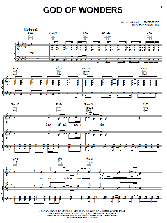 God Of Wonders von Marc Byrd (Download) 