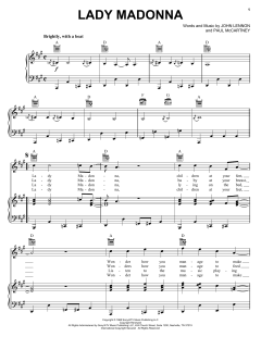 Lady Madonna von The Beatles (Download) 