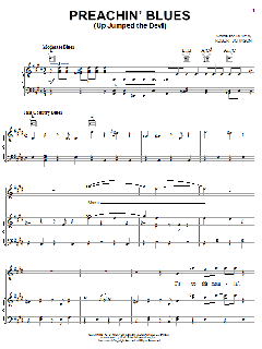 Preachin' Blues (Up Jumped The Devil) von Robert Johnson (Download) 