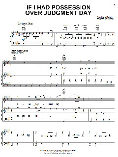 If I Had Possession Over Judgment Day von Robert Johnson (Download) 
