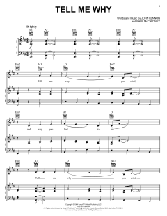 Tell Me Why von The Beatles (Download) 