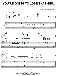 You're Going To Lose That Girl von The Beatles (Download) 