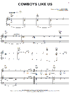 Cowboys Like Us von Bob DiPiero (Download) 