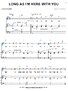 Long As I'm Here With You von Dick Scanlan (Download) 