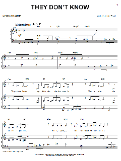 They Don't Know von Dick Scanlan (Download) 