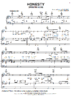 Honesty (Write Me A List) von Rodney Atkins (Download) 