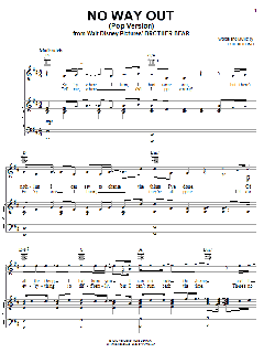 No Way Out (Pop Version) von Phil Collins (Download) 