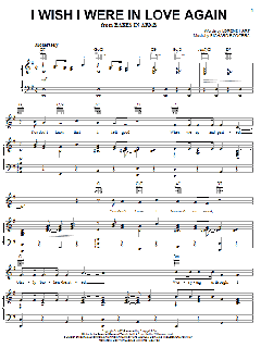 I Wish I Were In Love Again von Frank Sinatra (Download) 