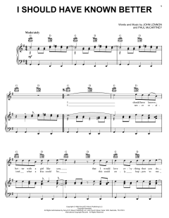 I Should Have Known Better von The Beatles (Download) 