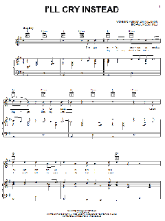 I'll Cry Instead von Billy Joel (Download) 