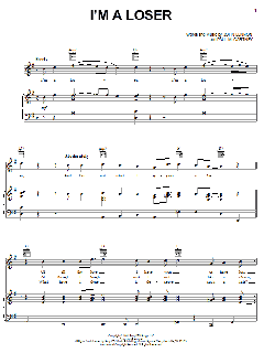 I'm A Loser von The Beatles (Download) 