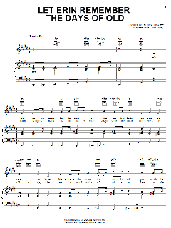 Let Erin Remember The Days Of Old von Thomas Moore (Download) 